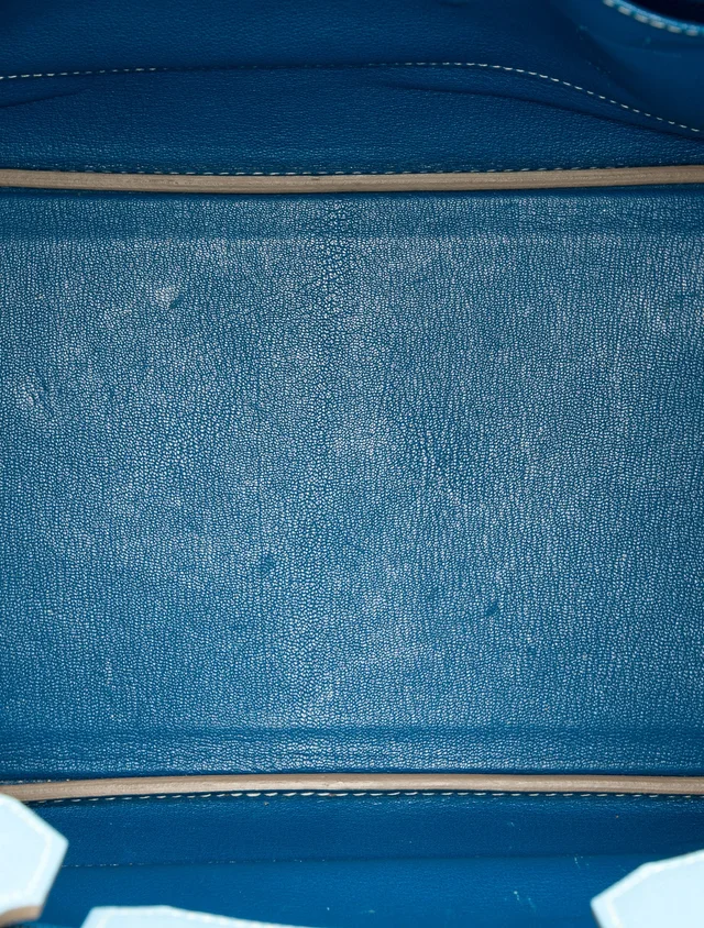 Hermès Epsom Candy Birkin 35 in blue Epsom leather from The RealReal, photo 6 of 6