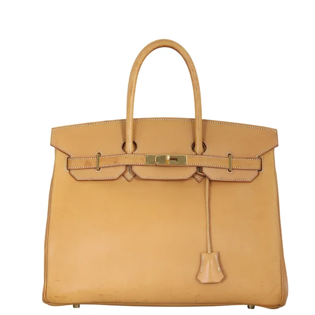 Hermès Birkin 35 Natural Vache in Beige Leather from Luxe.It.Fwd