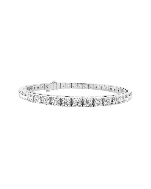 Diana M Lab Grown Diamonds Diana M. Fine Jewelry 14K 7.00 ct. tw. Lab Grown Diamond Tennis Bracelet, image 1 of 1 from Rue La La