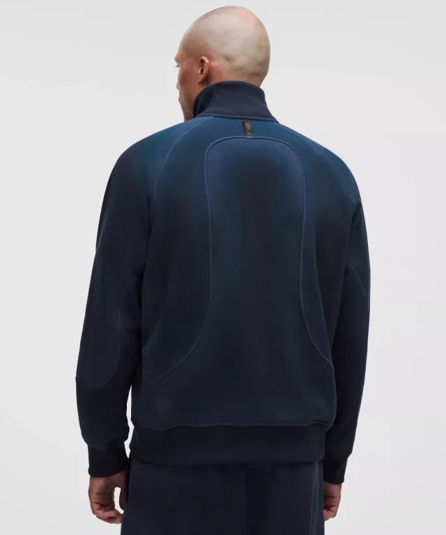 lululemon Faded French Terry Full-Zip Jacket *SLNSH Collection in Sun Fade True Navy, photo 3 of 11 from lululemon