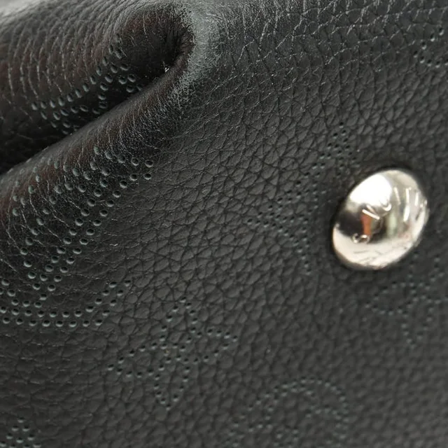 Louis Vuitton Monogram Mahina Bella Bucket Bag in Leather from A Retro Tale, photo 10 of 12