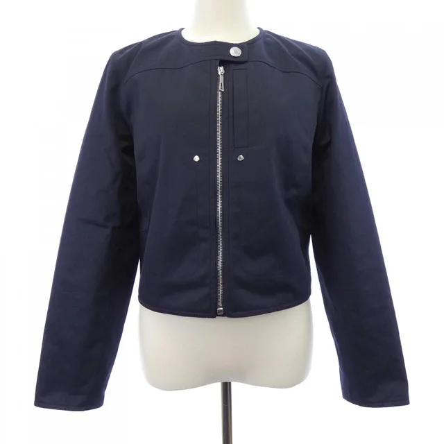 Hermès Cartouche Clou de Selle Collarless Jacket from The Reluxe
