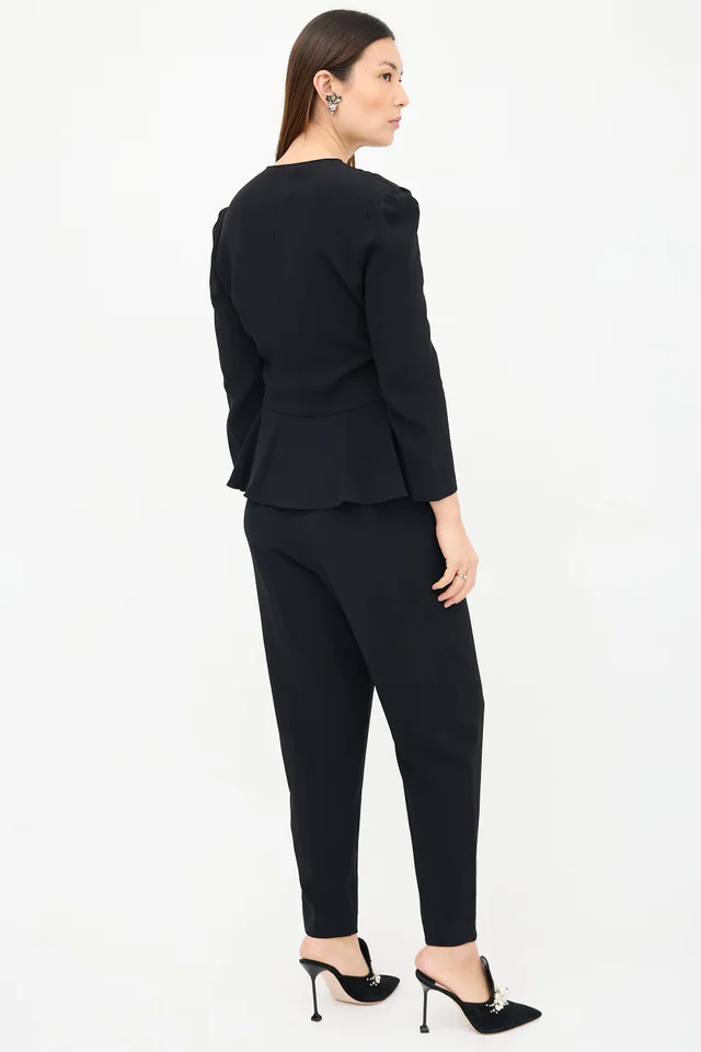 Stella McCartney Belted Peplum Jumpsuit from VSP Consignment, photo 2 of 2