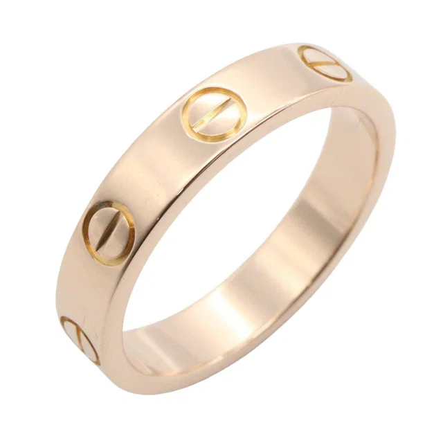 Cartier Mini Love Ring Au750 Ring Size 8 from LuxUness