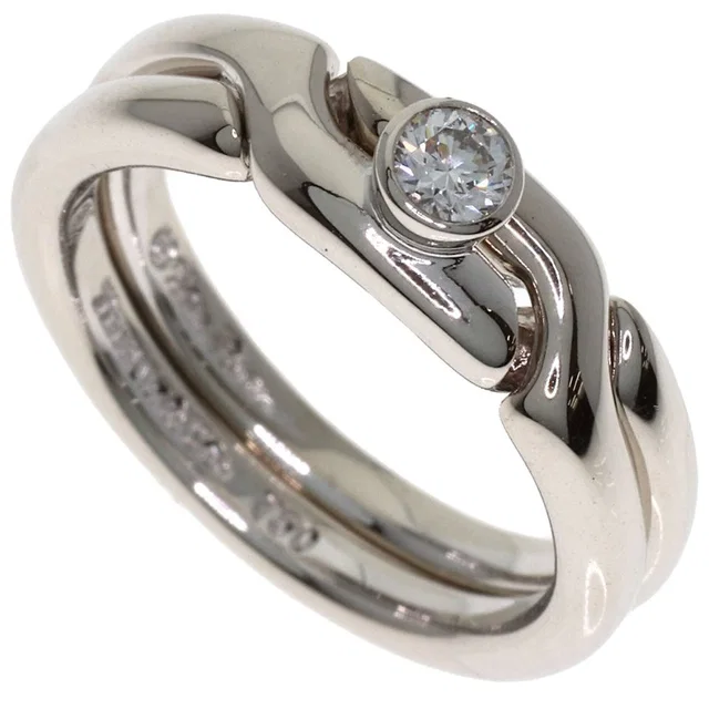 Tiffany & Co. 18k Silver Diamond Ring in gray|silver from Poshmark