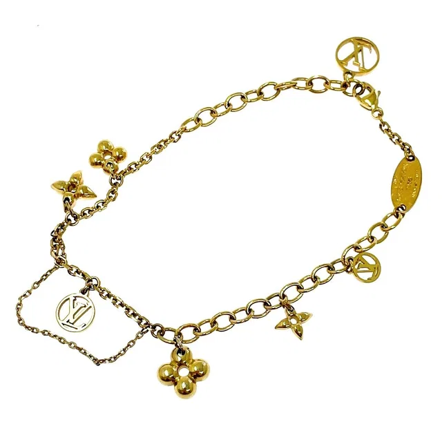 Louis Vuitton Bracelet Blooming Gold in Gold from The Reluxe