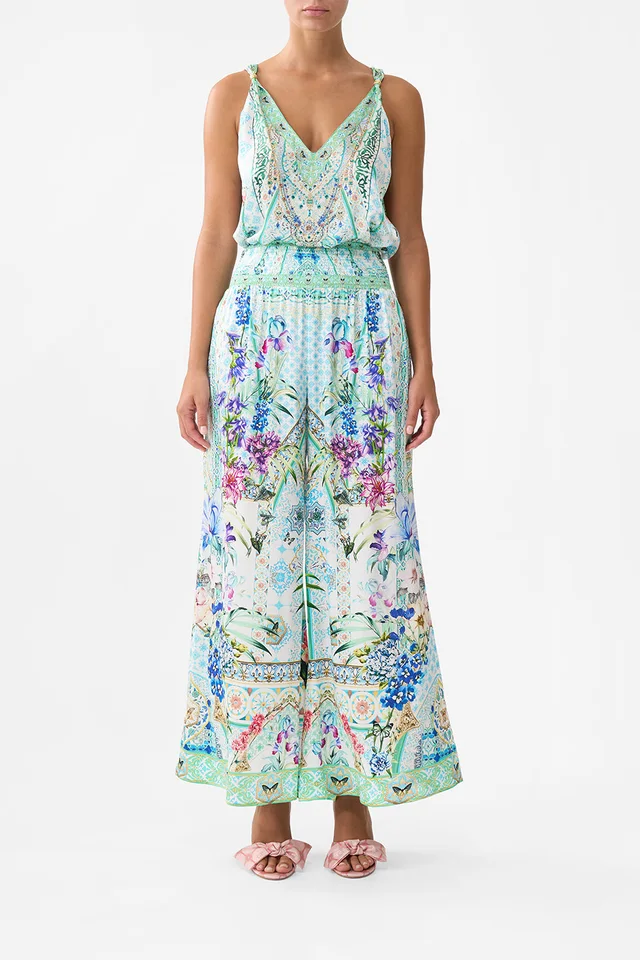 Camilla eBoutique SHIRRED WAIST PANT SUNRISE IN SINTRA from CAMILLA, photo 1 of 1
