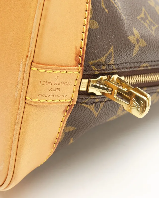 Louis Vuitton Monogram Alma PM Handbag in Coated canvas from A Retro Tale, photo 11 of 16