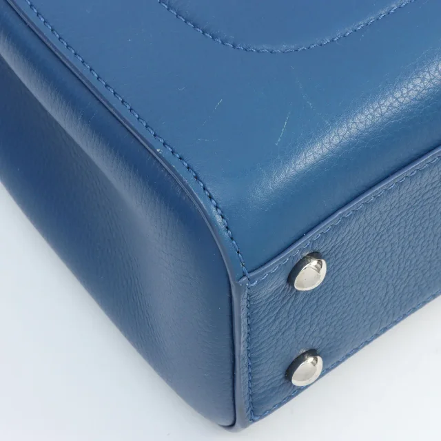 Chanel Neo Executive Tote Bag S, Blue (circa 2016) in Blue Caviar leather from VINTAGE QOO TOKYO, photo 7 of 13
