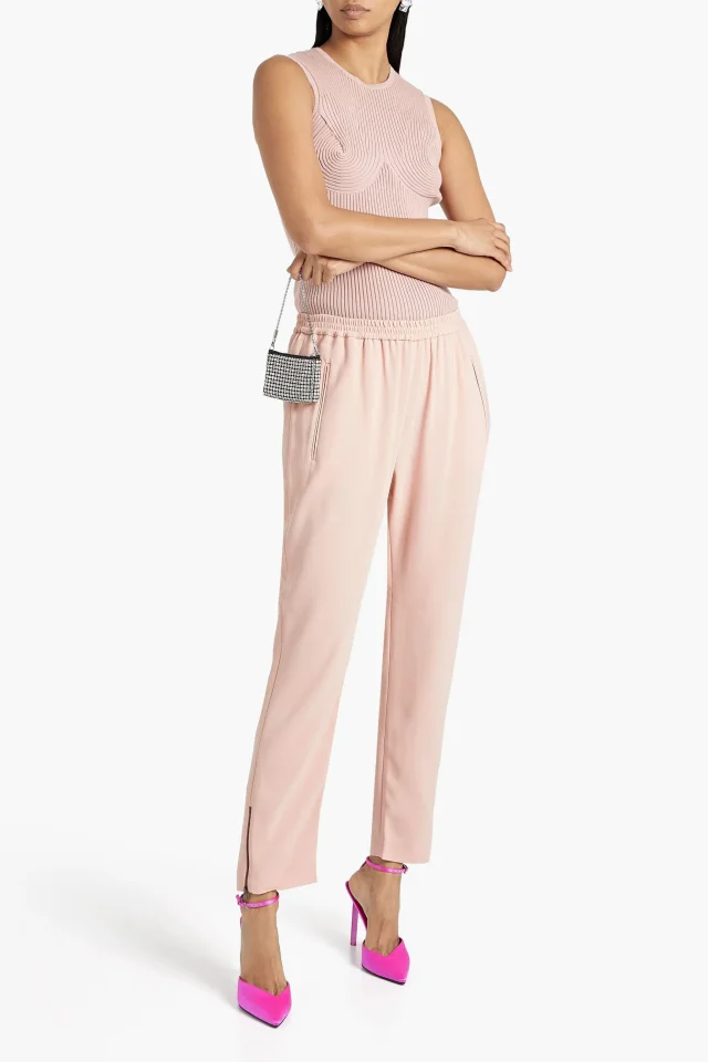 Stella McCartney Crepe Tapered Pants, photo 2 of 4 from THE OUTNET