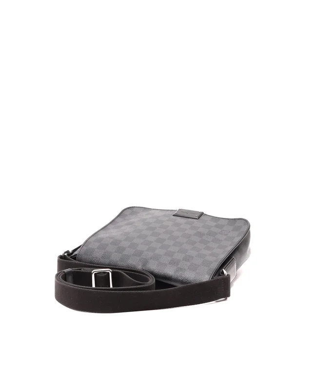 Louis Vuitton Damier Graphite District PM Bag in Grey Canvas from A Retro Tale, photo 5 of 11