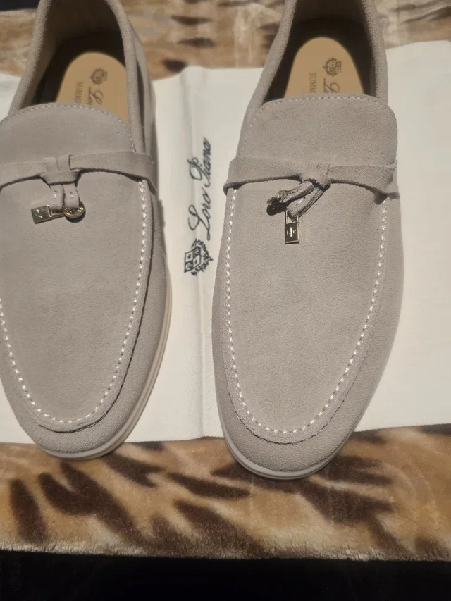 Loro Piana Men’s Suede Tassel Loafers In Light Taupe in neutral|brown|red Suede from Poshmark