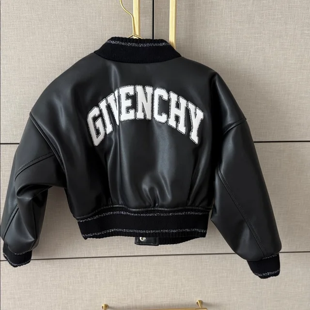 Givenchy Kids Black Bomber Jacket Authentic in black from Poshmark