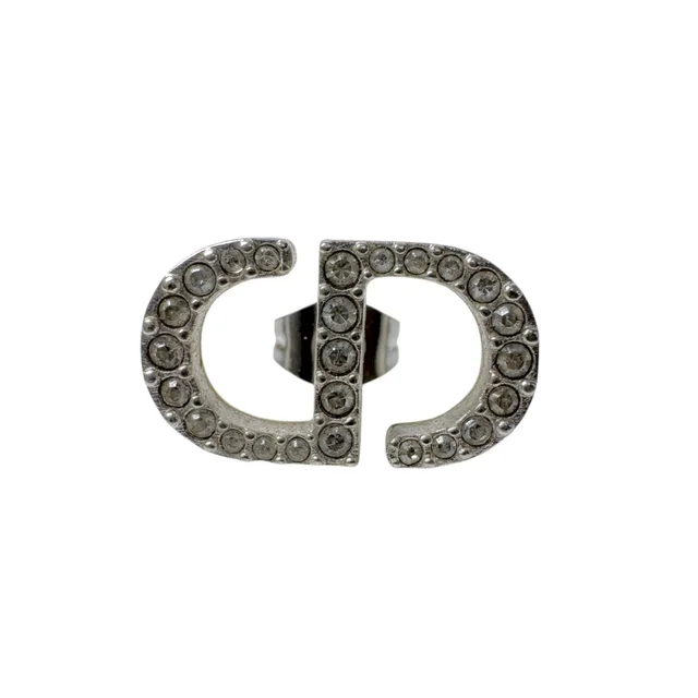Dior Stud Single Earrings Rhinestone from The Reluxe