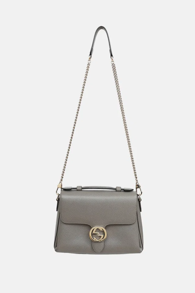 Gucci Leather Dollar Chain Bag in Leather from VSP Consignment