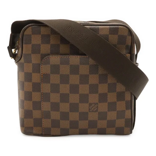 Louis Vuitton Damier Olaf PM Shoulder Bag Pochette in Coated canvas from The Reluxe