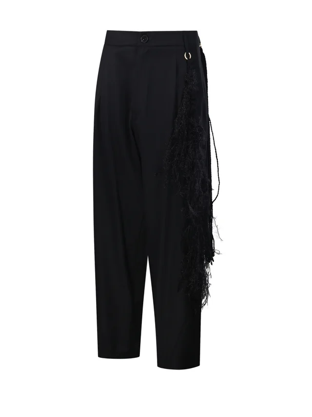 DARKPARK Phebe Wide-Leg Chain Pants, photo 2 of 3 from SENSER