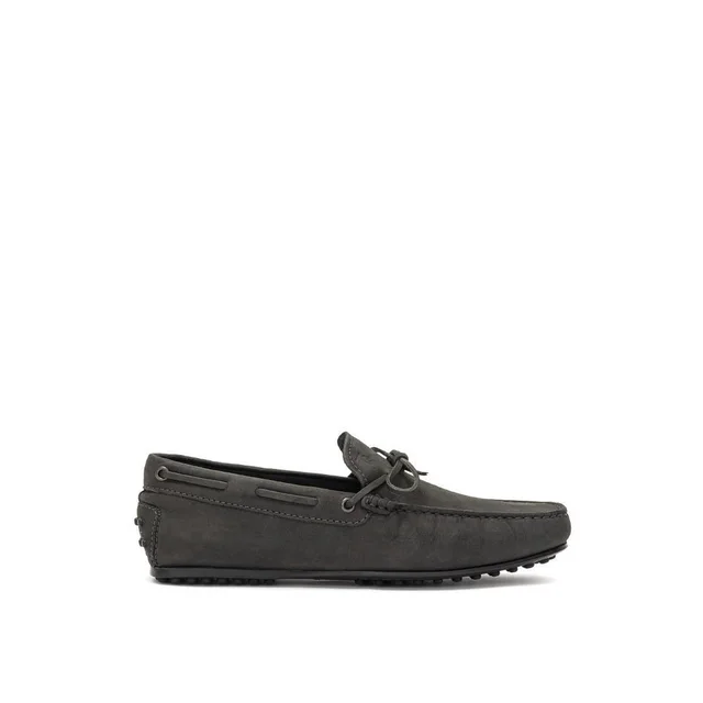 Tod's Nubuc Leather Moccassin in gray Leather from Poshmark