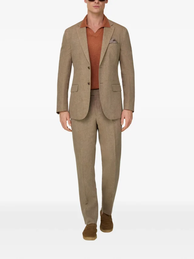 Boggi Milano pure linen suit, photo 2 of 2 from FARFETCH