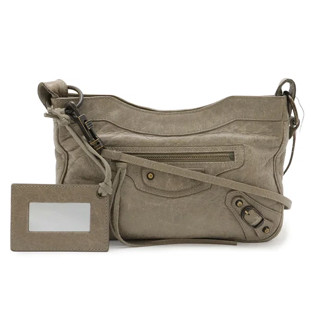 Balenciaga The Hip Leather 2way Shoulder Bag in Leather from LuxUness