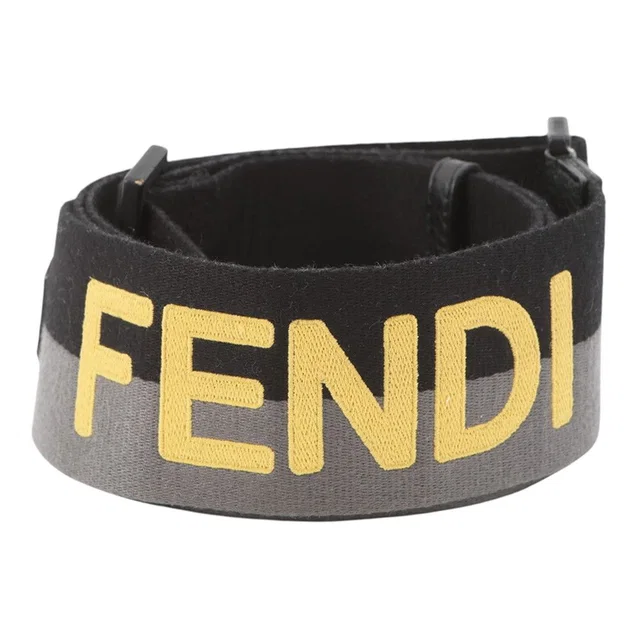Fendi Shoulder Strap Logo Canvas in Canvas from The Reluxe