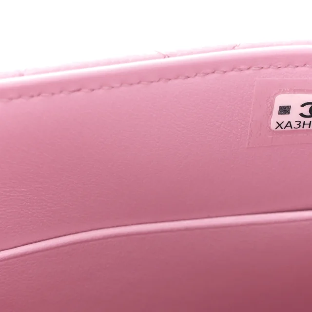 Chanel Caviar Quilted Coco Handle Clutch in Pink Caviar leather from FASHIONPHILE, photo 7 of 11