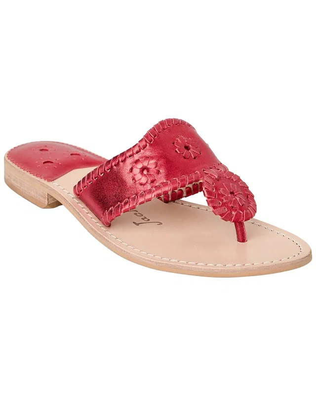 Jack Rogers Jacks Leather Sandal, image 1 of 1 from Rue La La