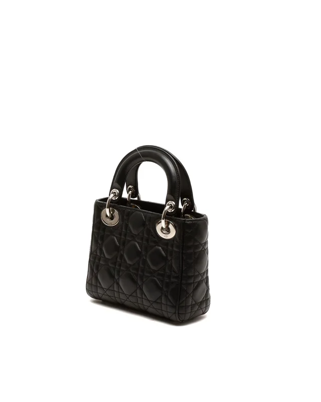 Mini Lady Dior Bag in Leather from A Retro Tale, photo 3 of 7