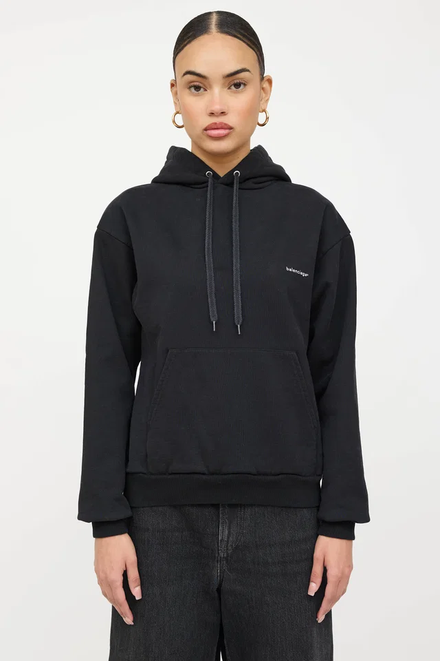 Balenciaga Graphic Logo Hoodie from VSP Consignment