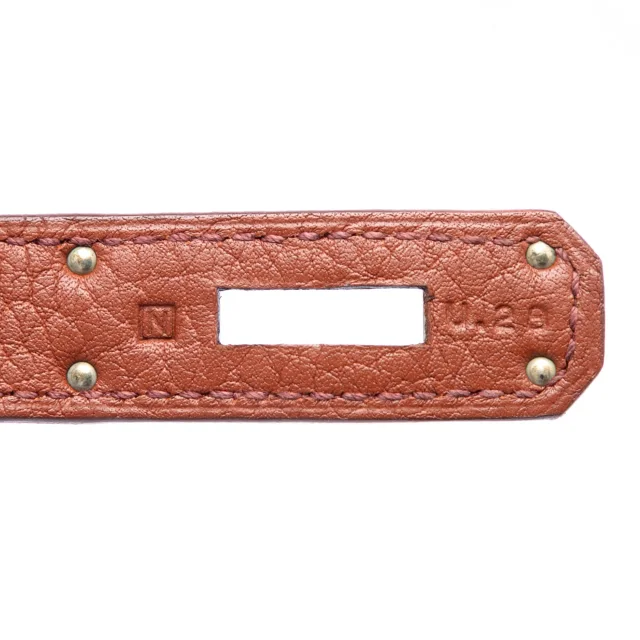 Hermès Togo Birkin Retourne 35 in red Togo leather from Her-Age, photo 6 of 7