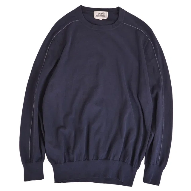 Hermès Knit Sweater Long Sleeve Cotton from The Reluxe