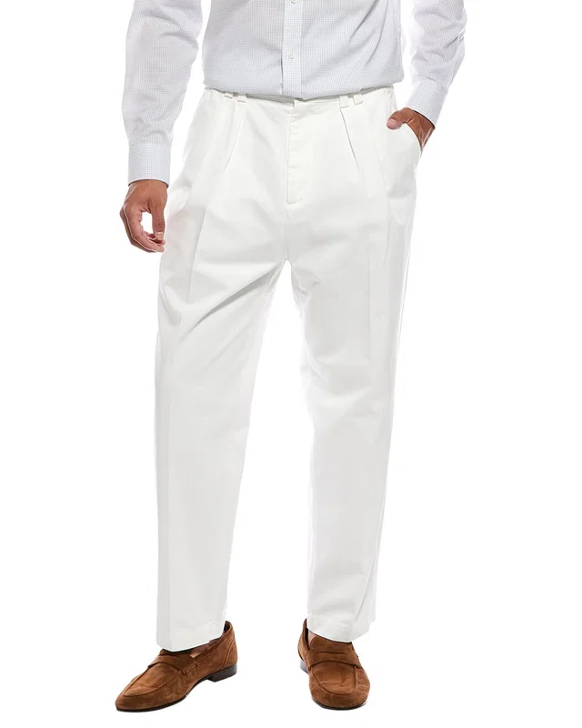 Brunello Cucinelli Relaxed Fit Trouser, image 1 of 1 from Gilt