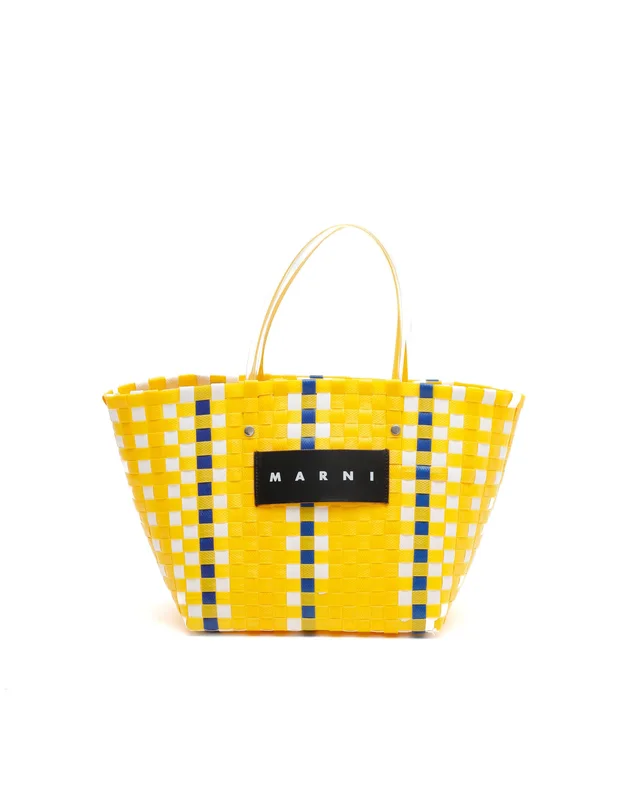 Marni Basket Bag in Woven leather from A Retro Tale