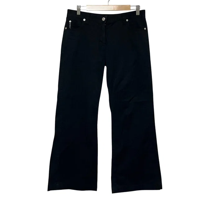 Giorgio Armani Jeans Flare Pants from LuxUness