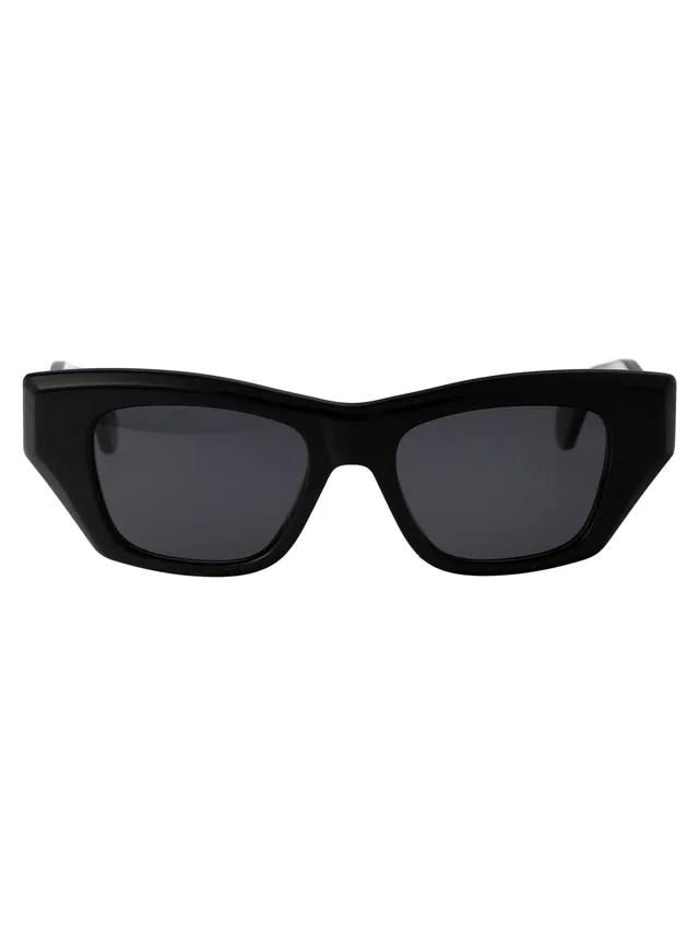 Alaïa Aa0074s Acetate Frame Sunglasses — Black in Black from HEWI