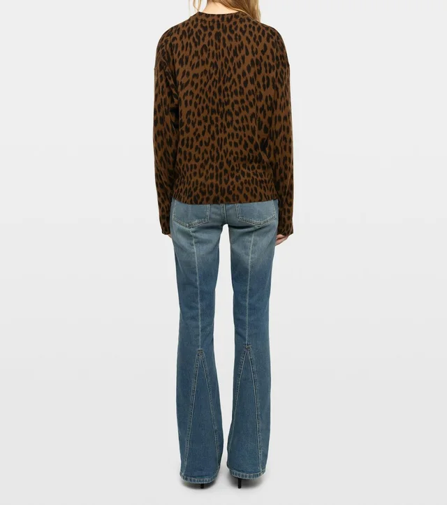 Zadig & Voltaire Leopard-print sweater, photo 3 of 4 from SENSER