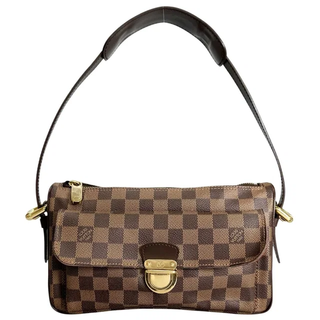 Louis Vuitton Ravello GM Shoulder Bag Damier Canvas Brown in Brown Canvas from The Reluxe