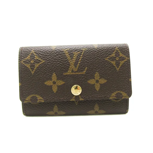 Louis Vuitton Key Case 6 M62630 Women,Men Monogram Key Case Monogram in Brown Monogram from Elady