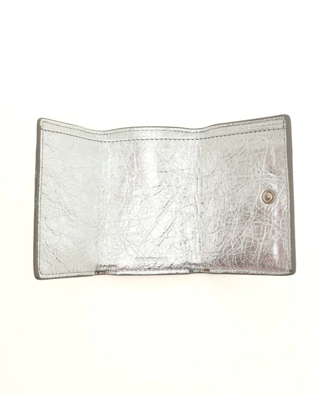 Balenciaga Paper Mini Wallet in Leather from A Retro Tale, photo 4 of 6