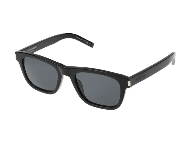Saint Laurent Sl Sunglasses — Black Acetate in Black from HEWI