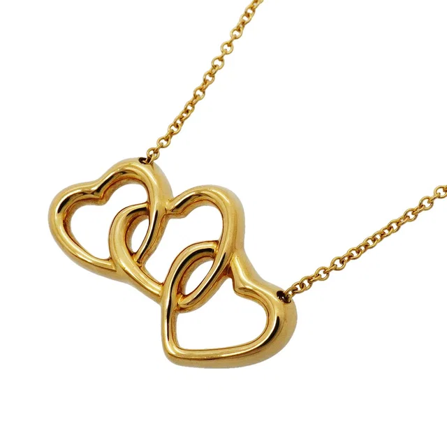 Tiffany & Co. Necklace Triple Heart 18k Yellow Gold in Yellow from The Reluxe