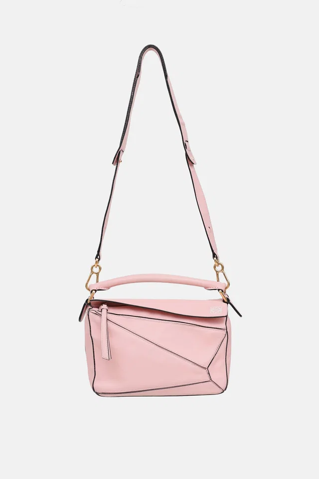 Loewe 2015 Small Puzzle Bag in Leather from VSP Consignment