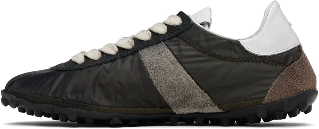 Maison Margiela Black Sprinters Sneakers, photo 3 of 5 from SSENSE