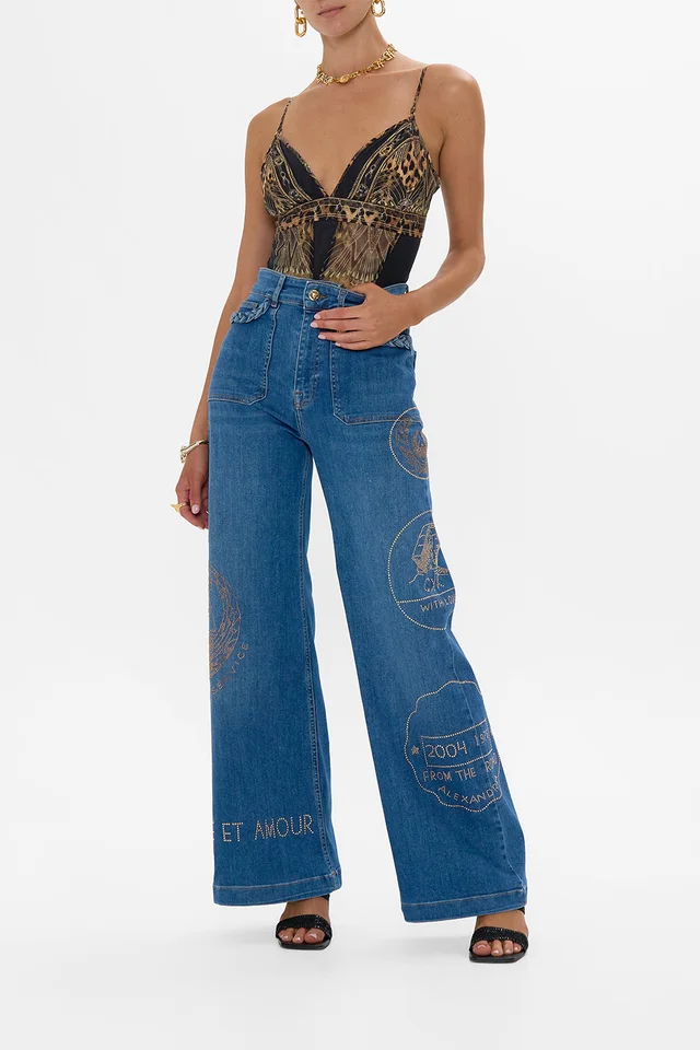 Camilla eBoutique JENNA SOUL SEEKER HIGH WAISTED FLARE DENIM from CAMILLA, photo 1 of 1