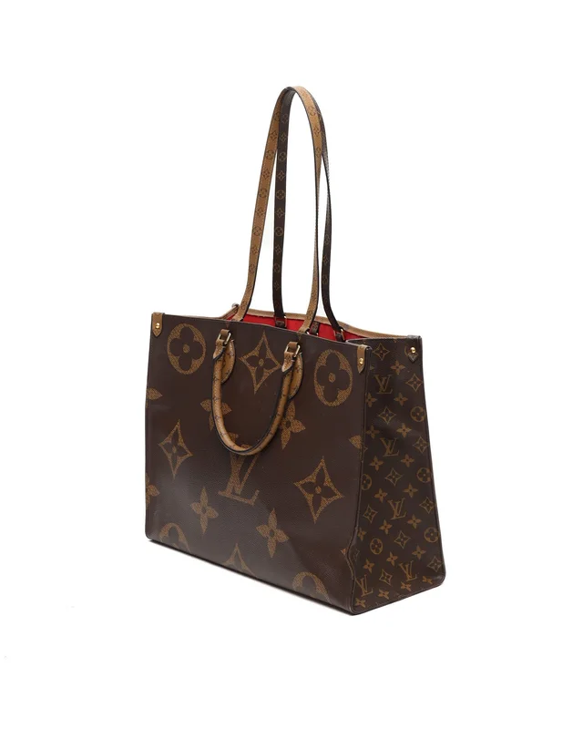 Louis Vuitton Reverse OnTheGo GM Tote Bag in Coated canvas from A Retro Tale, photo 2 of 2