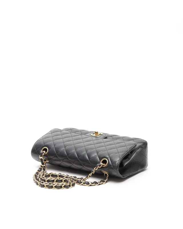Chanel Classic Caviar Medium Double Flap Bag in Caviar leather from A Retro Tale, photo 5 of 14