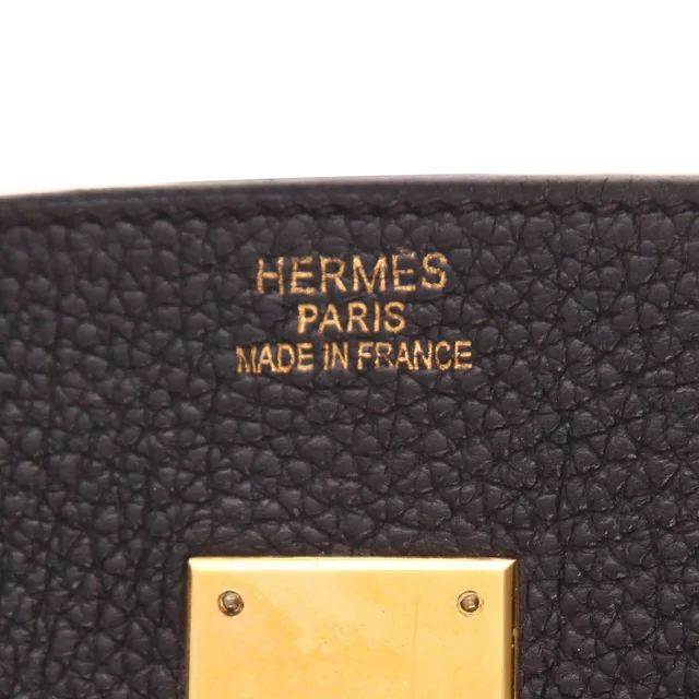 Hermès Birkin handbag, 35 cm in Black Togo leather from Collector Square, photo 3 of 5