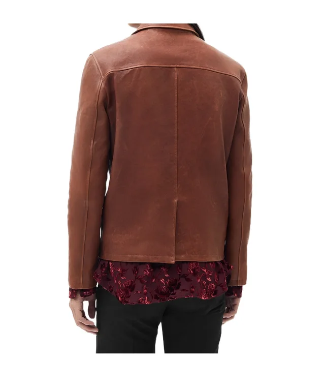 Ann Demeulemeester Pareli leather jacket, photo 3 of 4 from SENSER