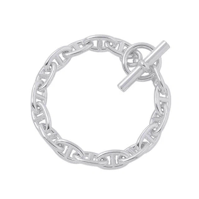 Hermès Chaine d'Ancre Bracelet 16 frames Size GM SV925 from GALLERY RARE