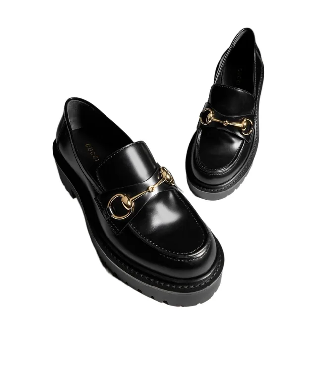Gucci Women's loafer with Horsebit and lug sole, photo 5 of 7 from SENSER